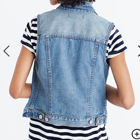 Madewell Denim Vest - Picture 2 of 7